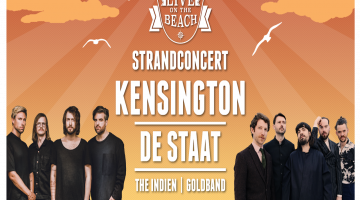 Kensington en De Staat Live on the Beach! tickets 14 mei 2022 Scheveningen